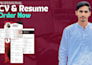 create a professional resume, CV, and linkedin profile